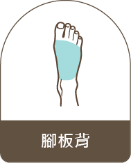 腳趾背