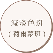 減淡色斑（荷爾蒙斑）